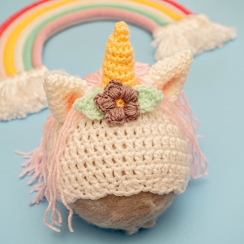 Crochet baby outlet unicorn outfit