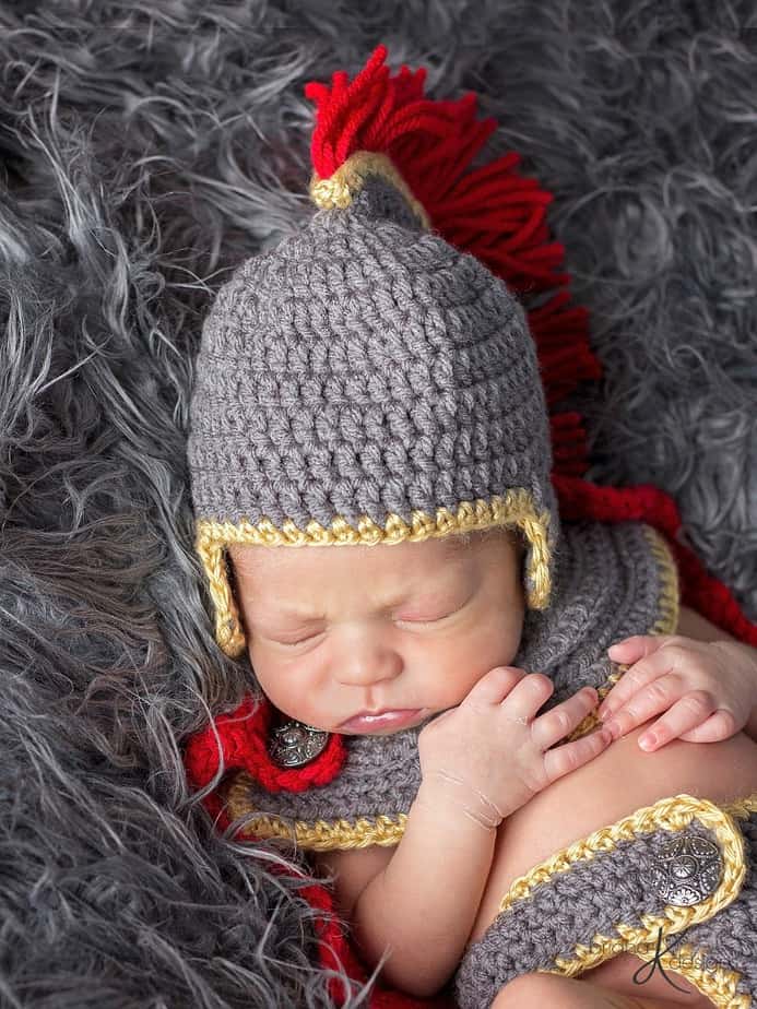 Baby Gladiator Crochet Outfit Pattern Briana K Designs