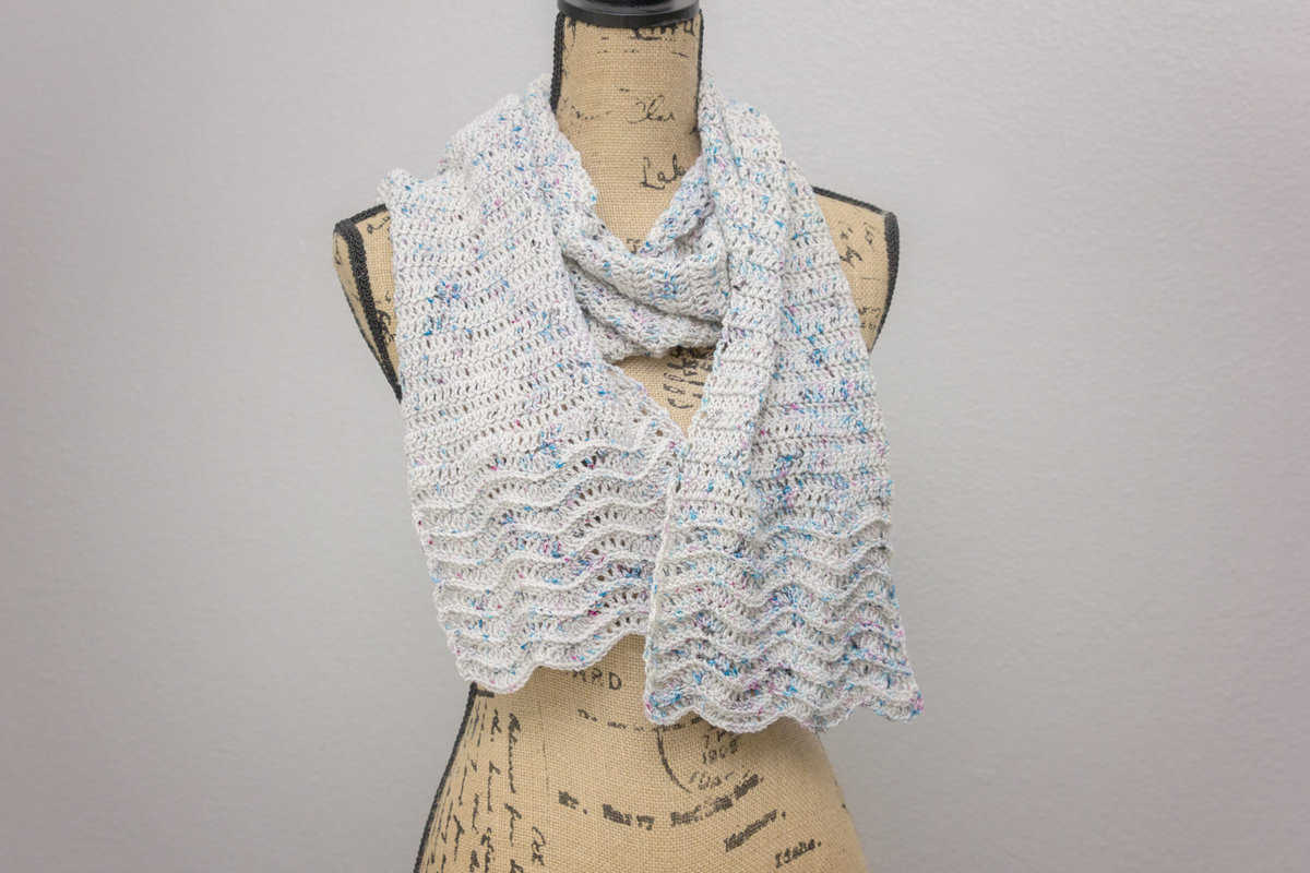 The Crochet Beach Scarf: a Fun, Easy Free Project
