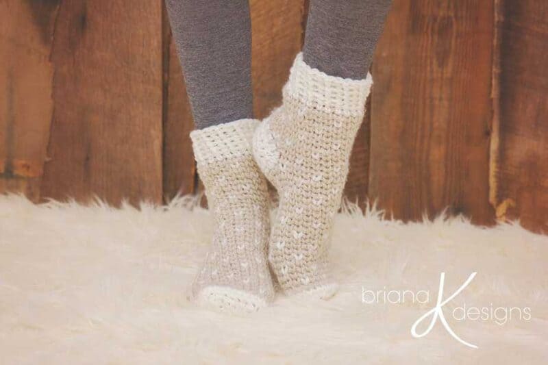 Just Cozy Knitted Slipper Socks