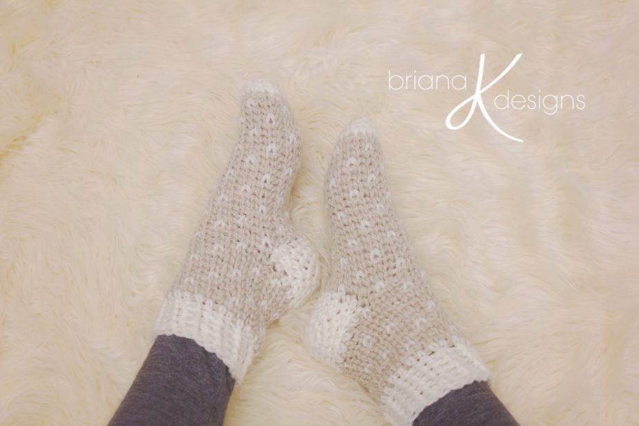 Comfy Crochet Socks Pattern for Winter