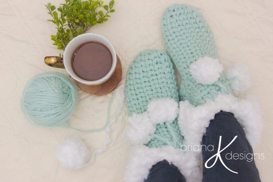 How to Crochet Socks and Customize Fit With Sizing Guides - Briana K Designs