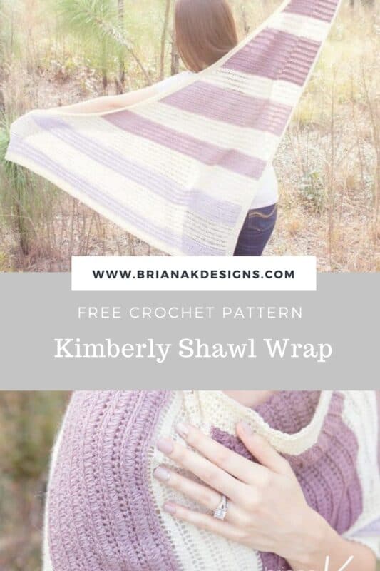 Kimberly Crochet Shawl Pattern