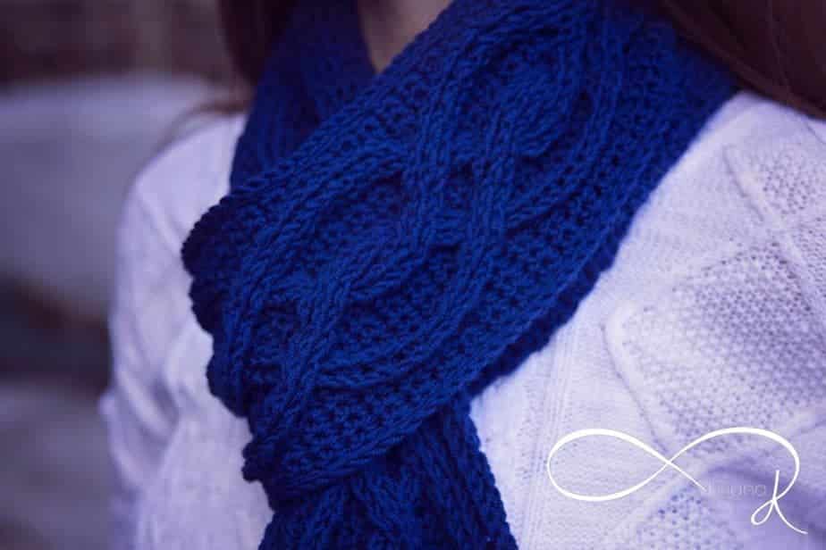 Infinity Crochet Winter Scarf