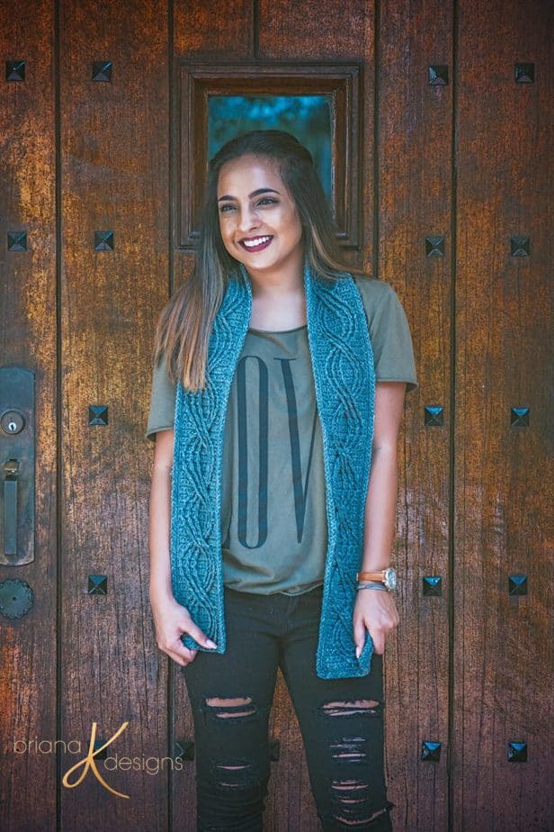 The Wexford Infinity Crochet Scarf