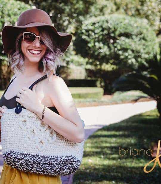 Hygge Infinity Crochet Bag and Clutch by Briana K Designs