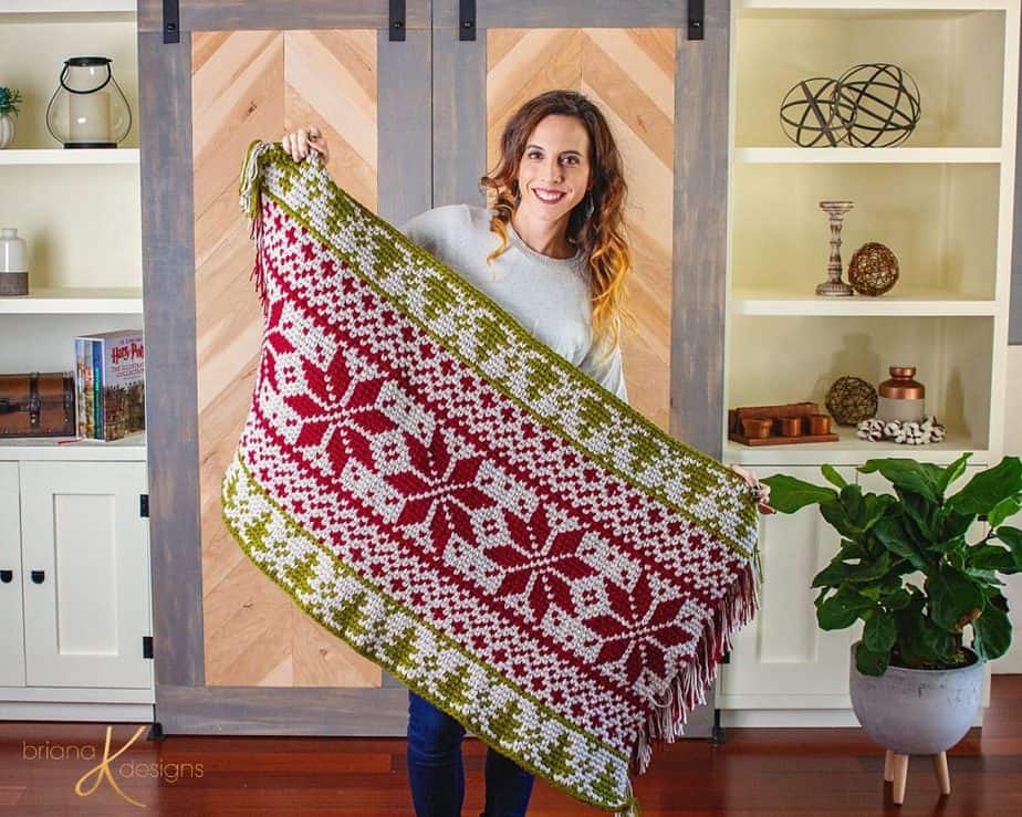 Holiday Rug by Briana K Designs