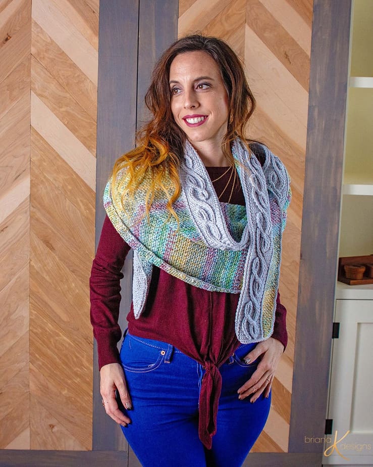 The Traveling Vine Crochet Shawl by Briana K Designs - Briana K Designs