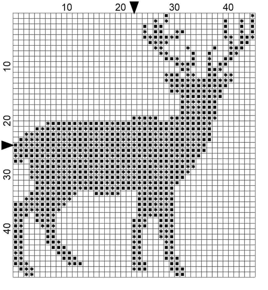 Deer Plaid Ornament Symbols