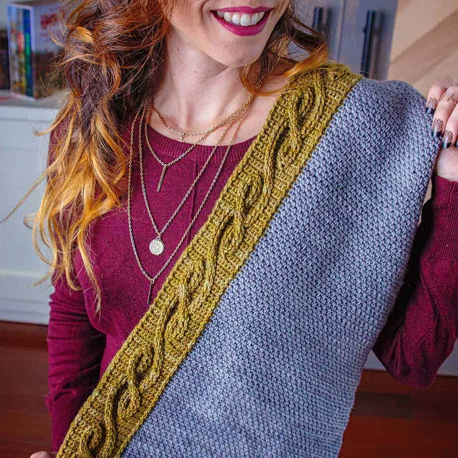 The Traveling Vine Crochet Shawl