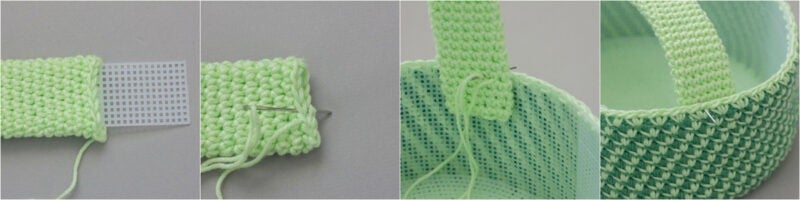 How to make a green woven Dragon Easter Basket.