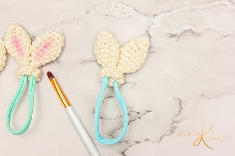 Bunny Crochet Hair Tie