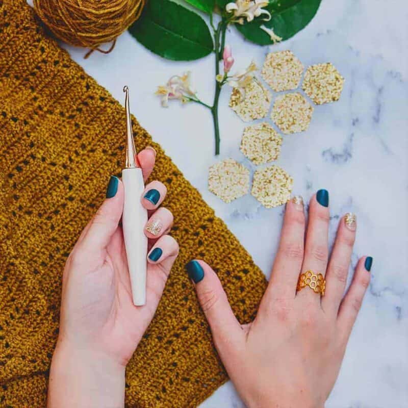 how to stack single crochet