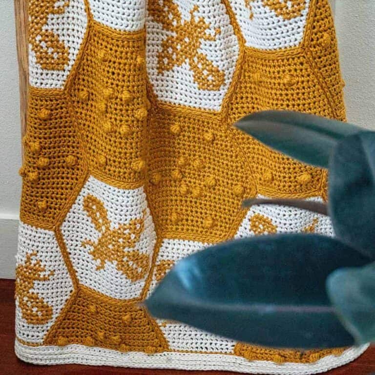 The Crochet Honey Bee Blanket Pattern