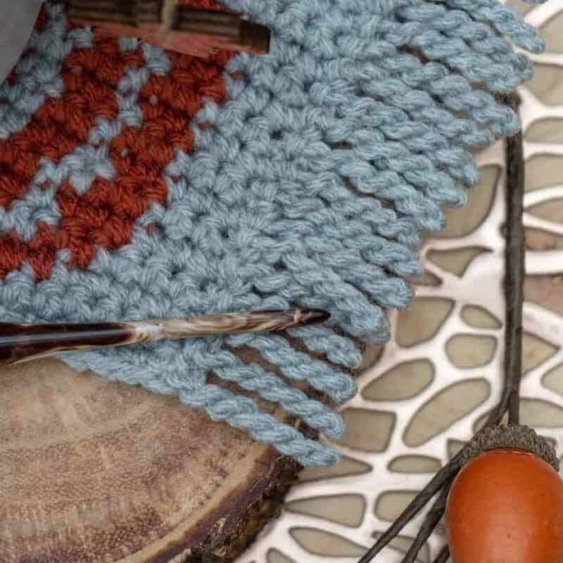 Learn The Basics Of Mosaic Crochet With This Free Tutorial And Chart. -  JSPCREATE