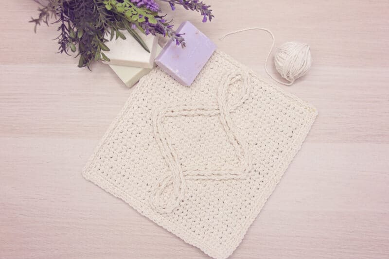Infinity Crochet Washcloth Pattern