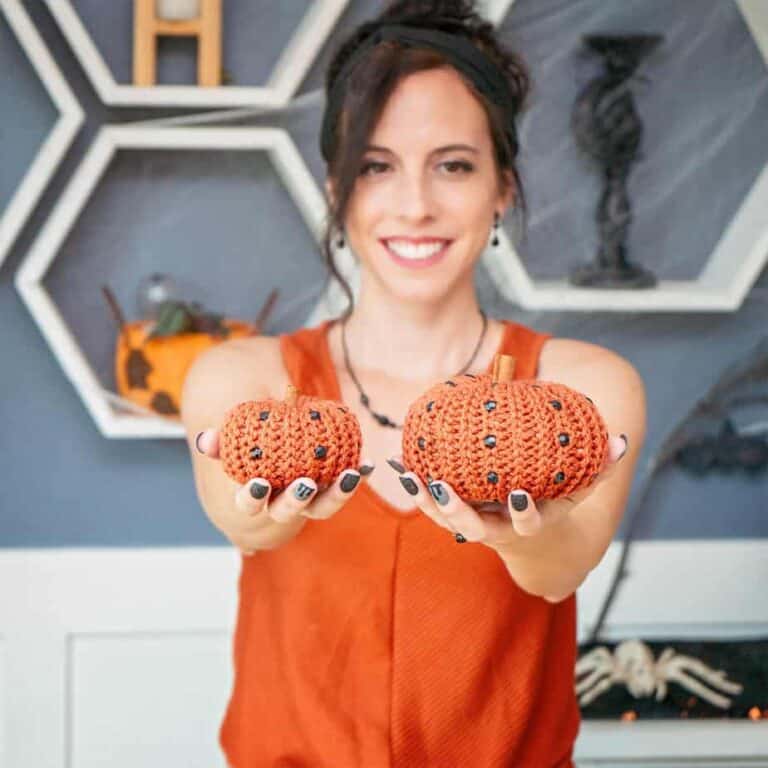 How To Crochet With Beads Plus Pumpkin Pattern
