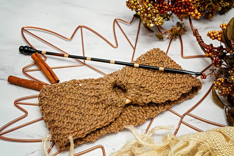 Tunisian Crochet Honeycomb Stitch Tutorial & Earwarmer Pattern