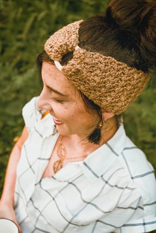 Honeycomb Earwarmer Headband Pattern