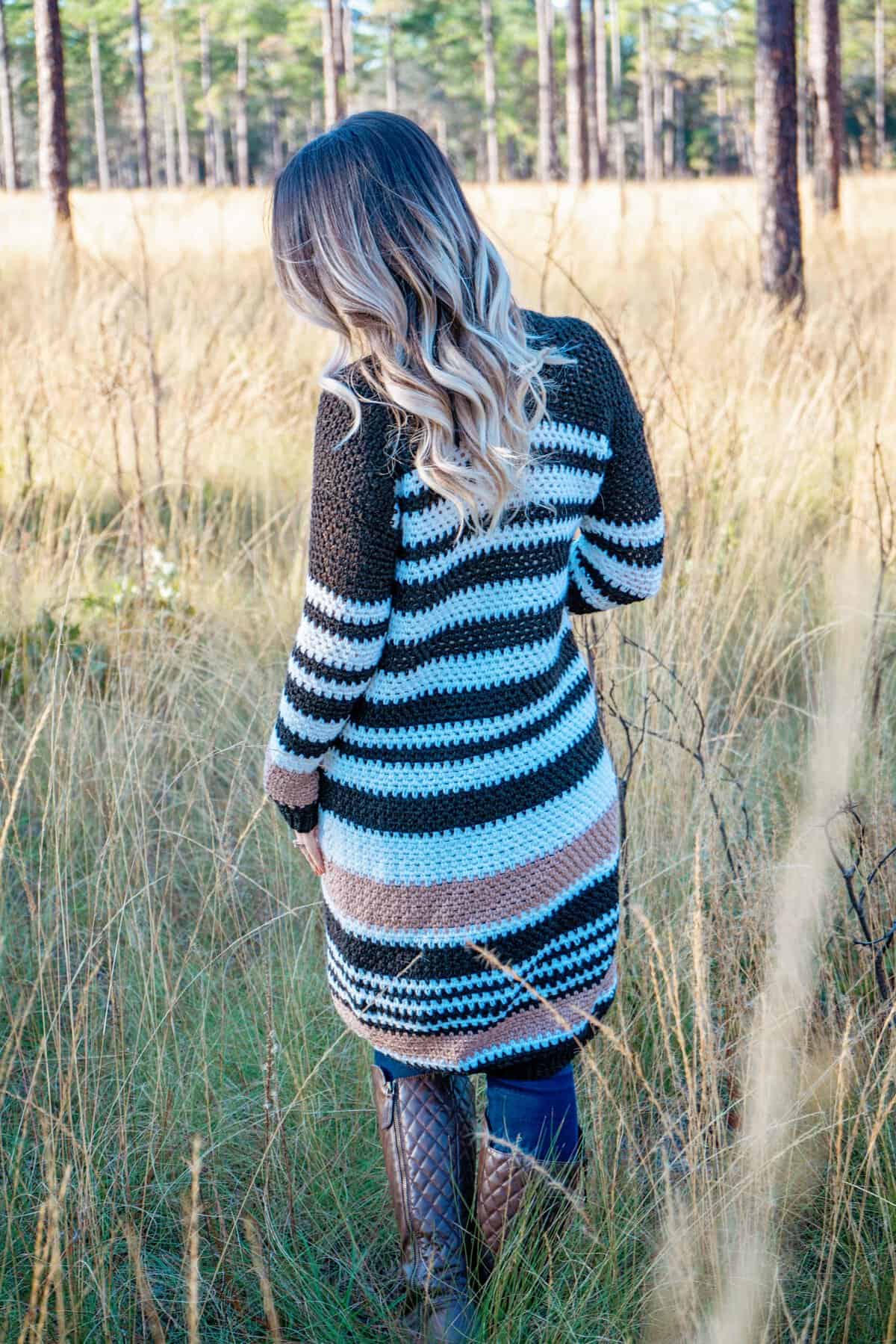 Easy Crochet Duster Pattern - Flat Construction - with Video Tutorial