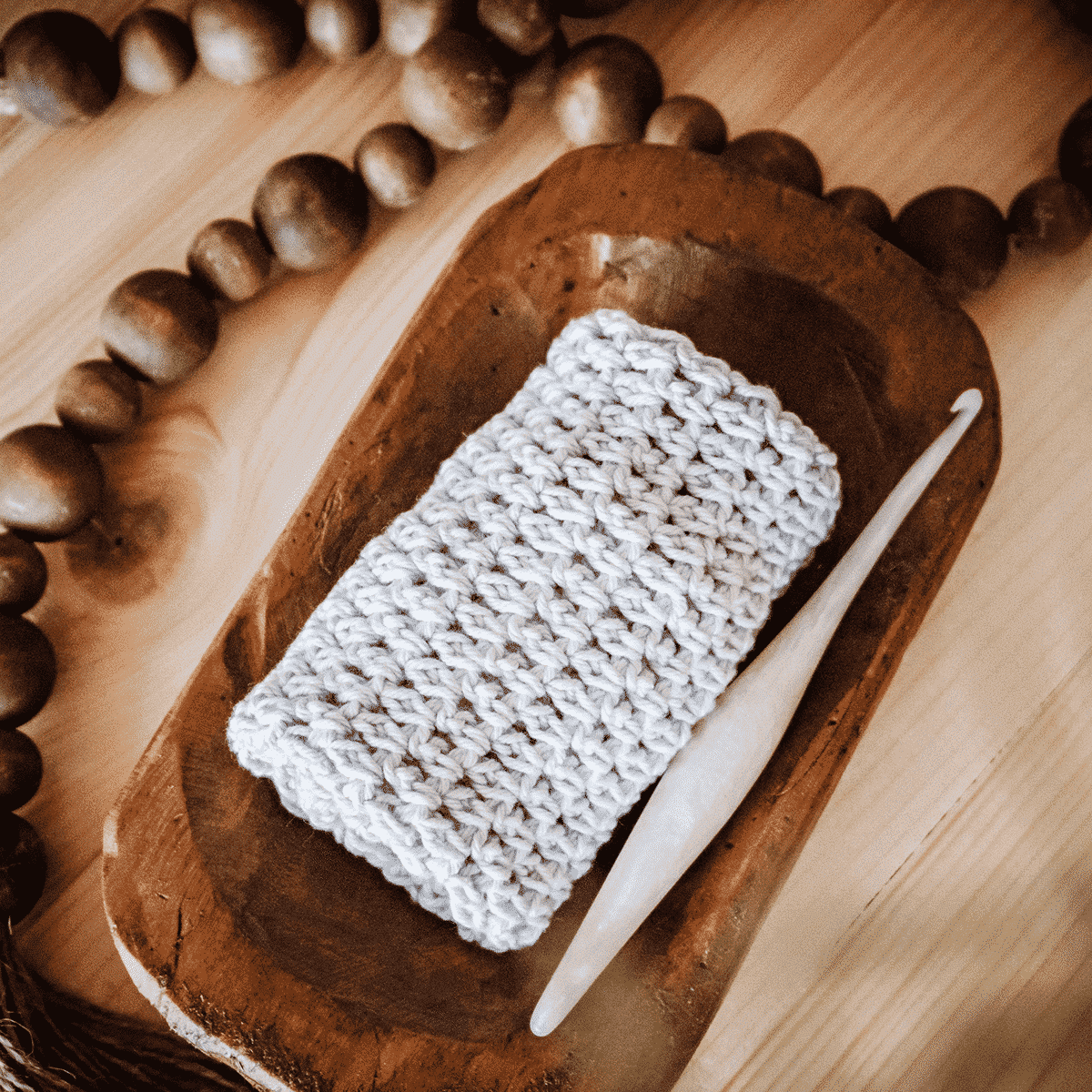 Extended Half Double Crochet Between Stitches Pattern