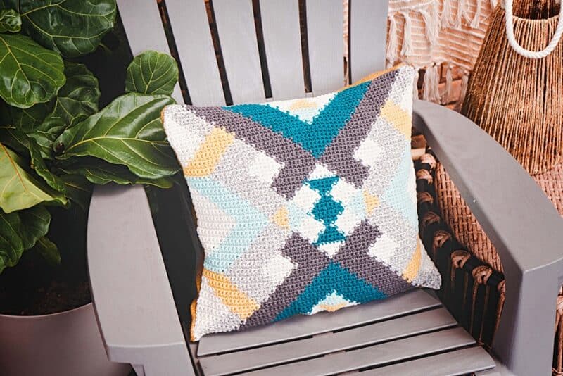 quilted crochet pillow patterns