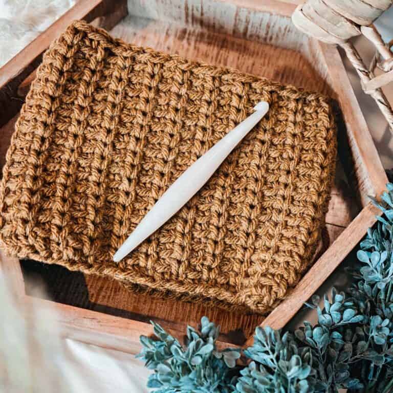 How to Crochet the Knit Purl Stitch
