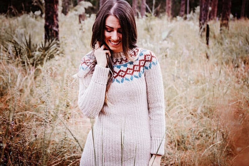 Favorite Sweater Dress Crochet Pattern