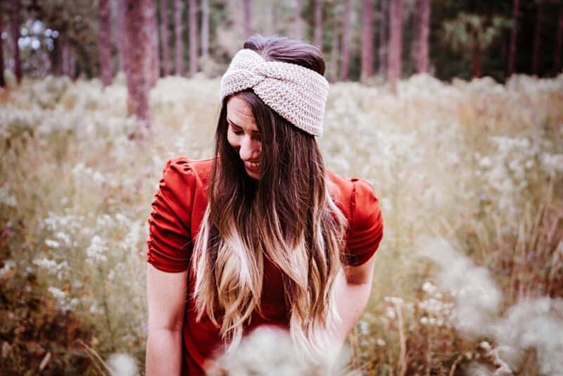 Easy Knit Headband » B.Hooked