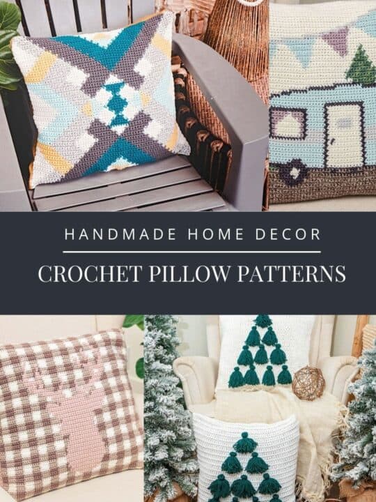 Crochet Pillow Patterns Home Decor