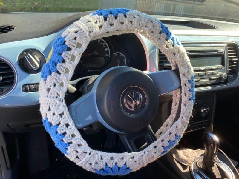 Crochet Steering Wheel Cover - Instructables