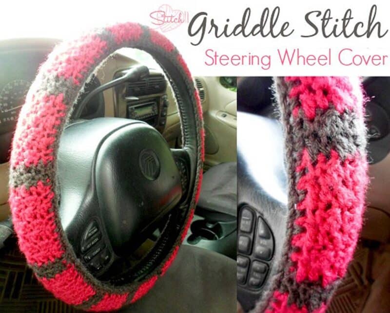 griddle stitch crochet wheel cover