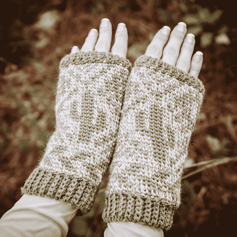 Crochet Cactus Fingerless Mittens – Free Pattern
