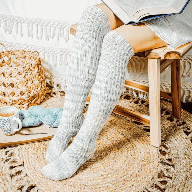 Simple Crochet Socks