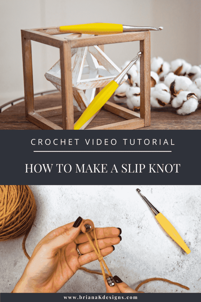 How To Quickly Crochet A Slip Knot