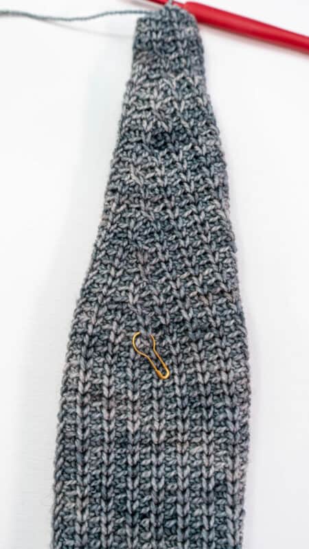 Padrão de gravata de crochê