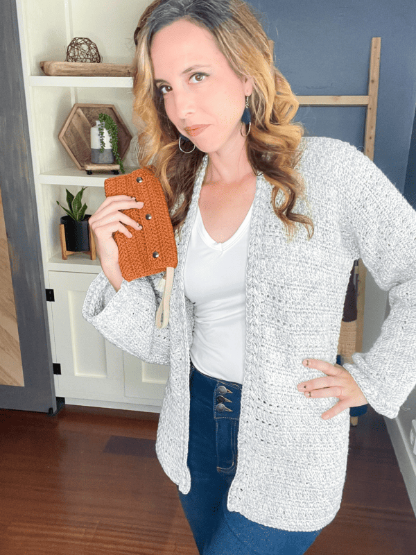 Herringbone Crochet Clutch Free Pattern - Briana K Designs