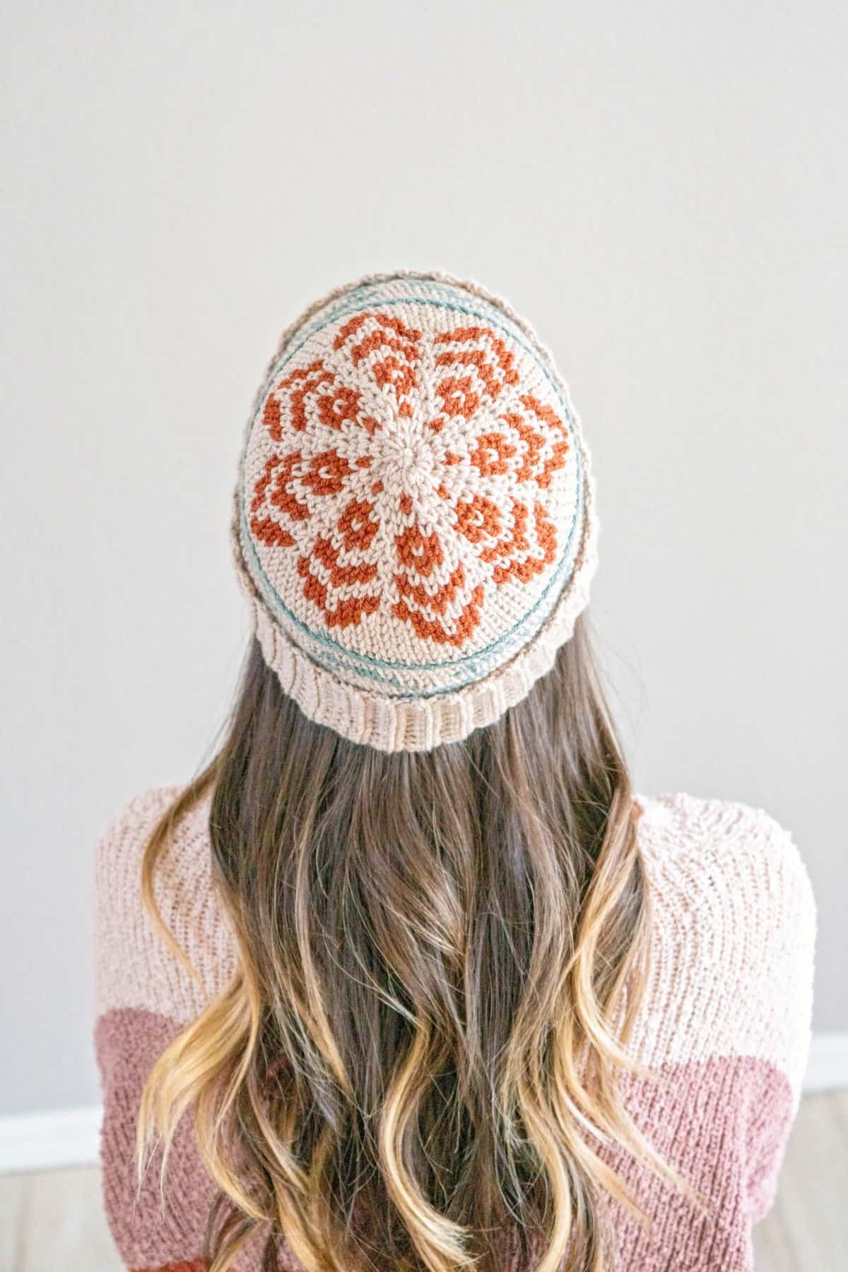 Forest Brooks Crochet Beanie Hat - Free Pattern