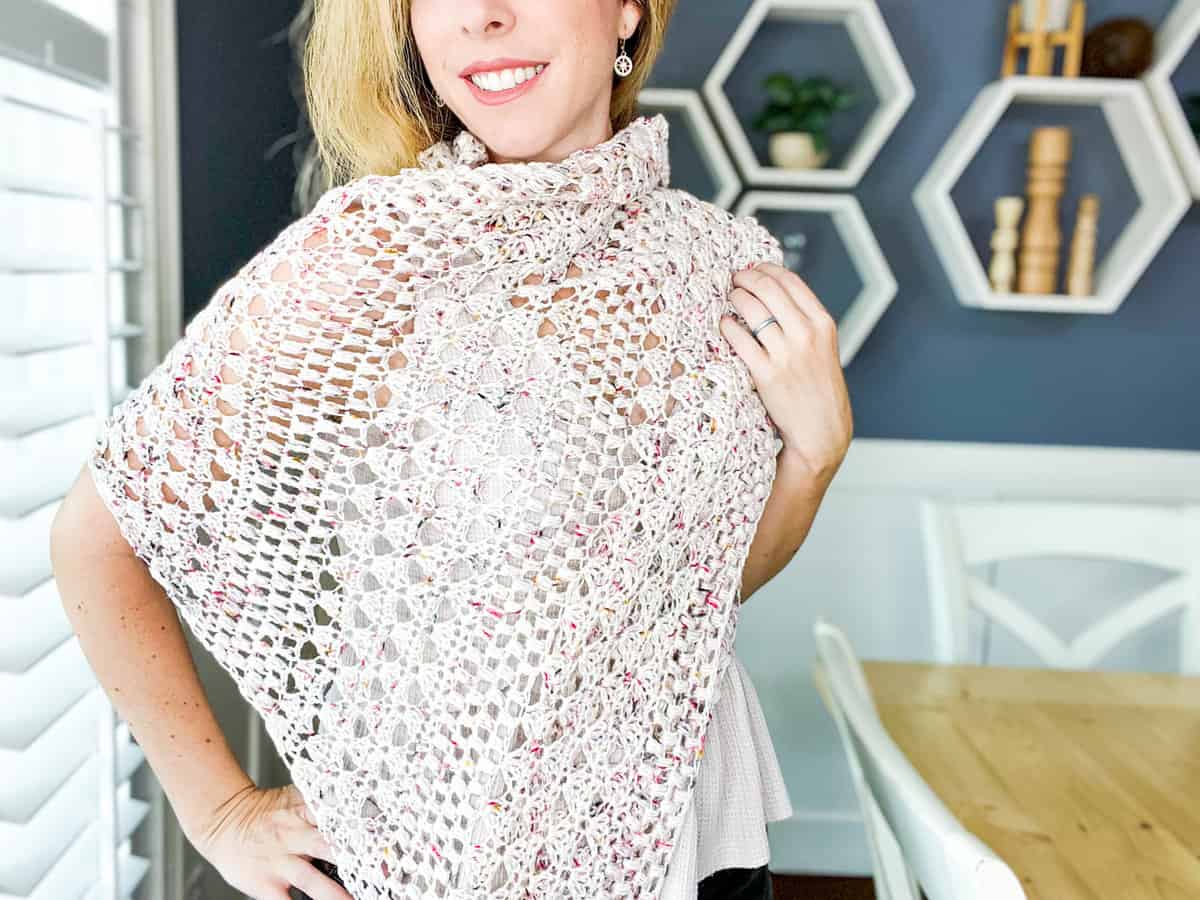 It's A Wrap Crochet Shawl Pattern Easy Free Pattern