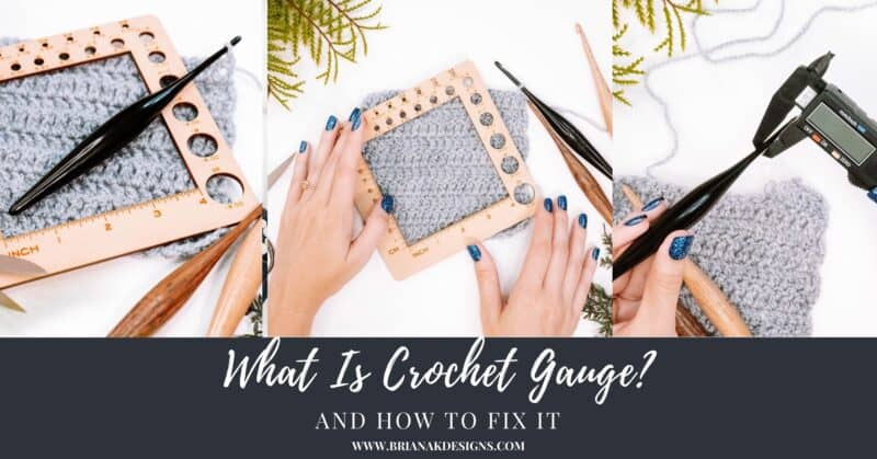 What is crochet gauge and how to fix it.