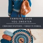 Fawning Over You Crochet Sweater