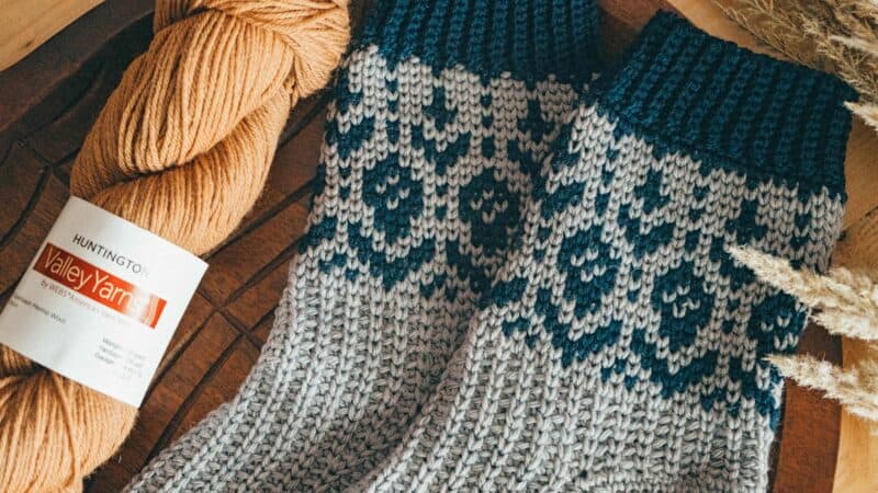 Woodland Walker Socks Free Crochet Pattern