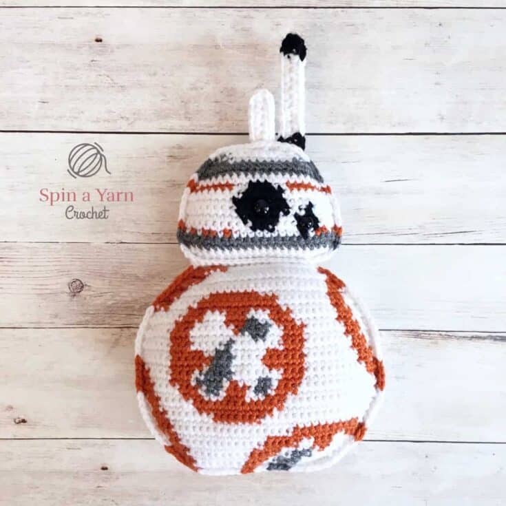 Star wars bb-8 crochet pattern.