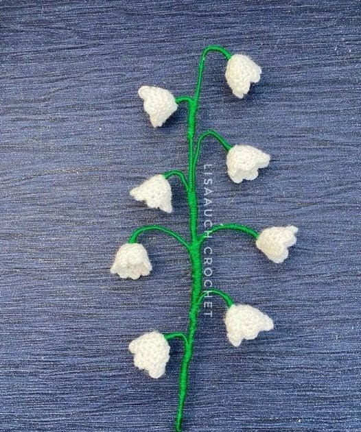 Crochet Lily of the Valley Fl for Sale
