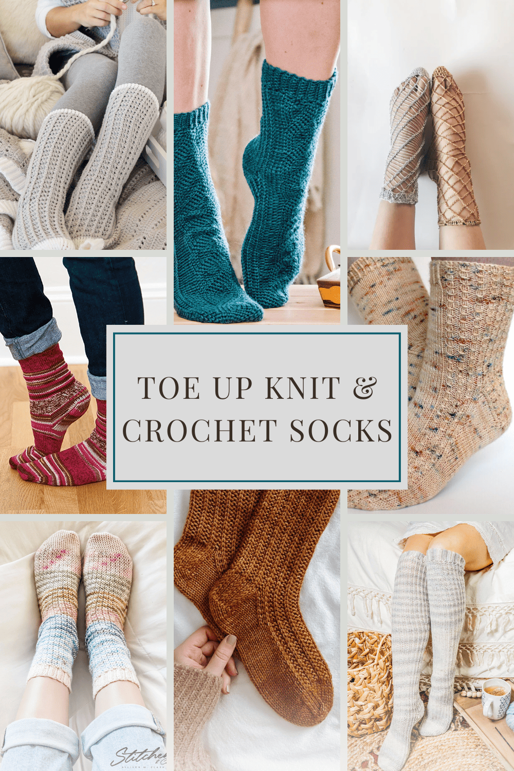 Conquer Toe Up Crochet & Knit Socks With These Terrific Patterns