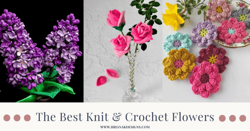 Crochet flower bouquets are the perfect spring crochet project