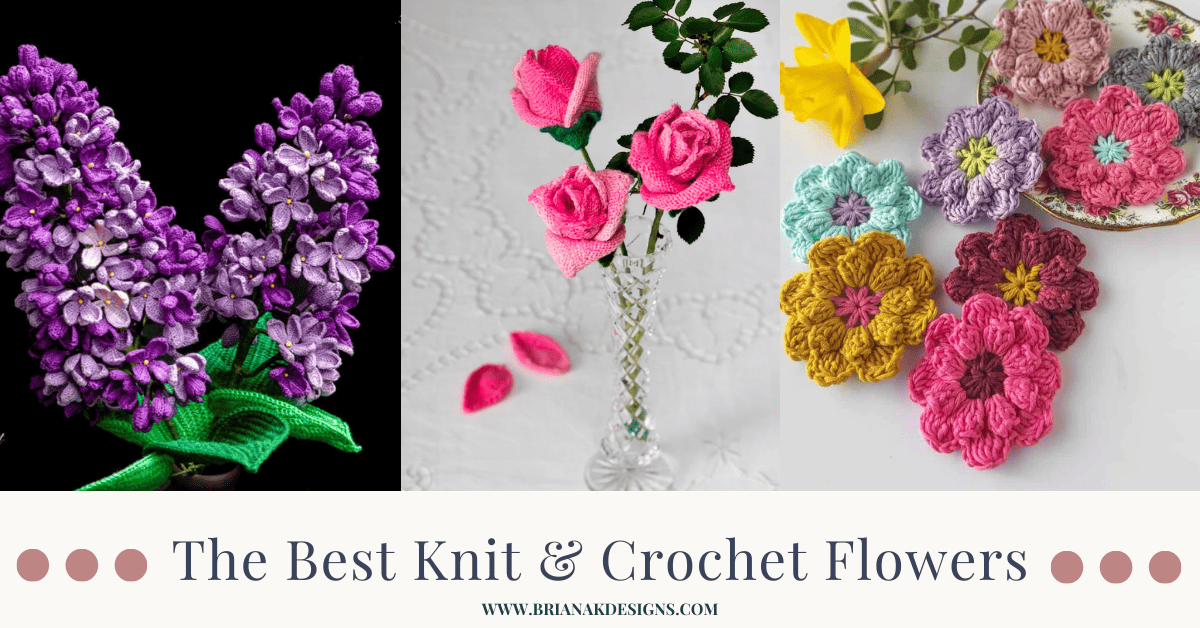 Artificial Handmade Yarn Crochet Flower Handmade Sew-on Applique