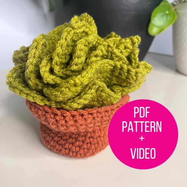 crochet leaf pattern