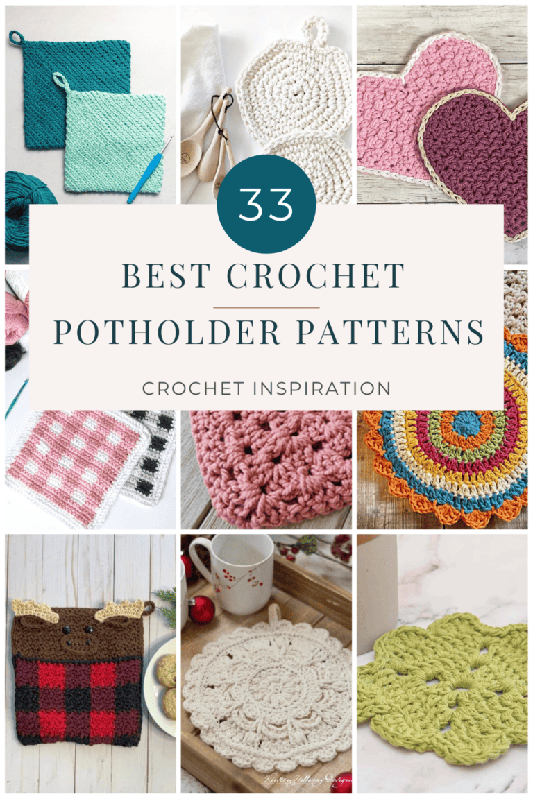35 best crochet pot holder patterns.