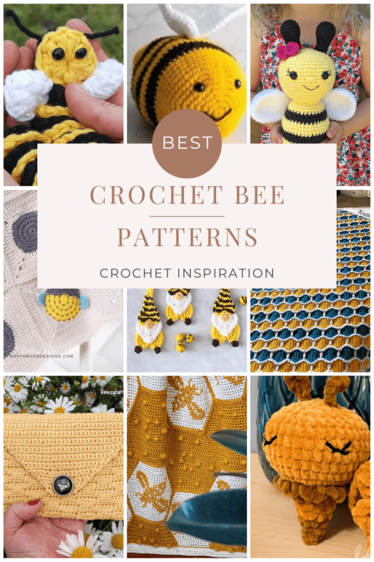 Best crochet bee patterns.